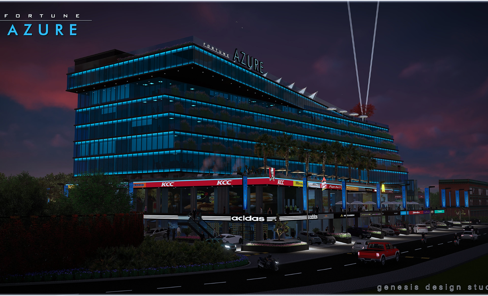 Fortune Azure Exterior View